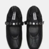 Anaya en cuir noir clouté Anaya en cuir noir clouté