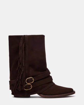 Ansel en daim marron