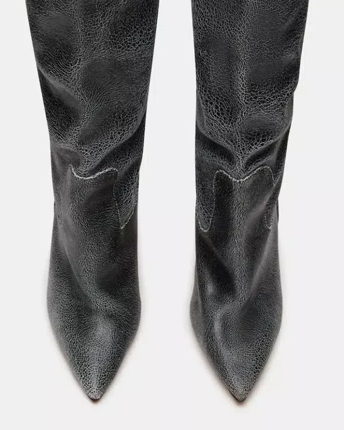 Baddie Black Distressed Baddie Black Distressed