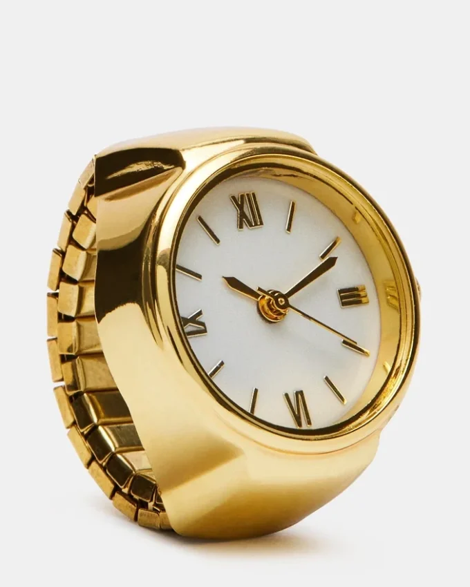 Bague-montre blanche Bague-montre blanche