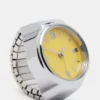 Bague-montre jaune