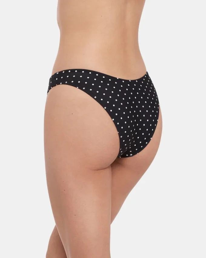 Bas de bikini Darling Dot noir multicolore