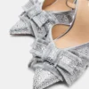 Baylin Grey Satin Rhinestones