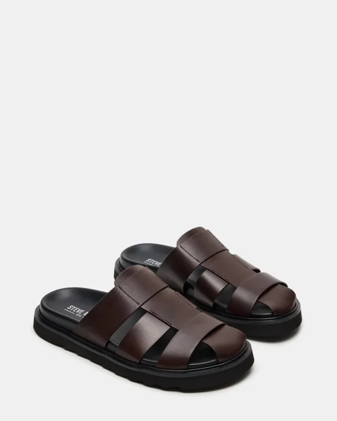 Blazet en cuir marron