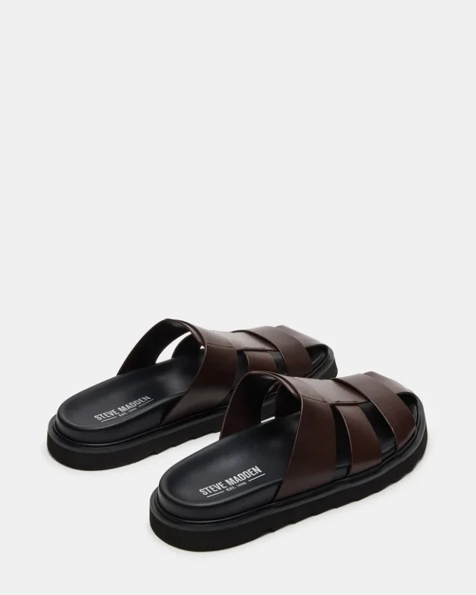 Blazet en cuir marron