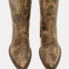 Bottes Albany marron à tige large effet vieilli Bottes Albany marron à tige large effet vieilli