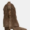 Bottes Aubrielle en daim taupe Bottes Aubrielle en daim taupe