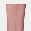 Bottes en cuir rose Riggs