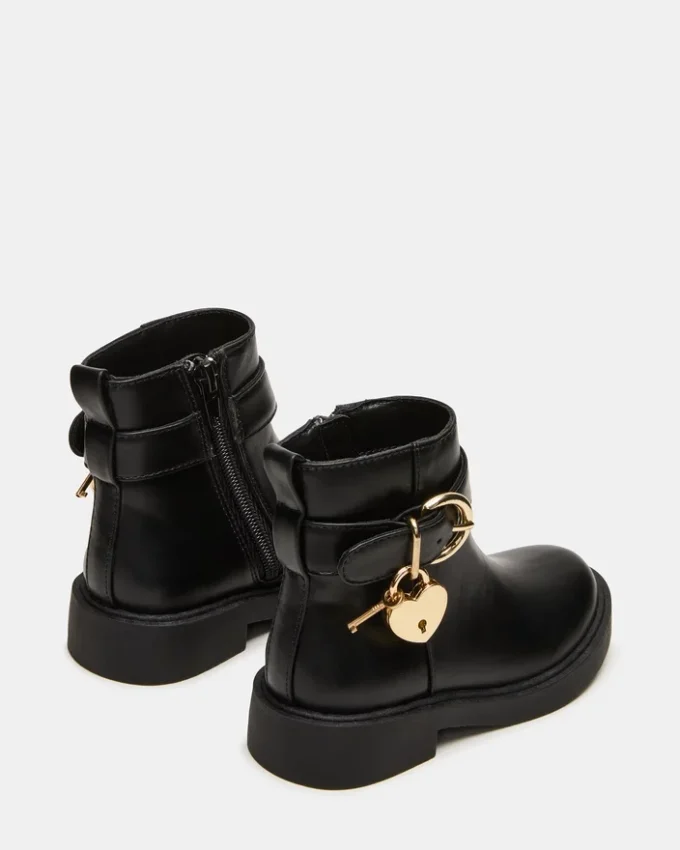 Bottines Locket noires pour tout-petits Bottines Locket noires pour tout-petits