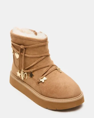 Bottines Sigma Cognac pour enfants