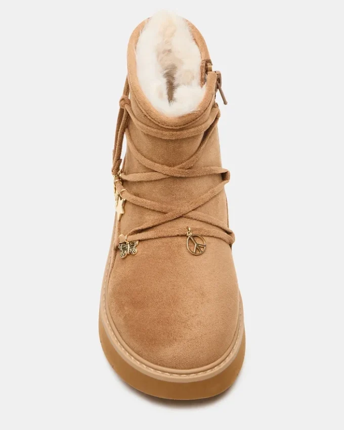 Bottines Sigma Cognac pour enfants