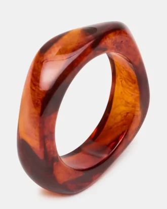 Bracelet rétro incurvé naturel