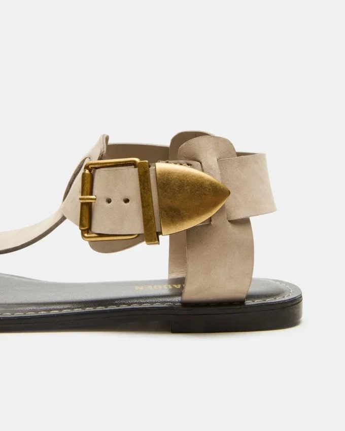 Brazinn en nubuck taupe