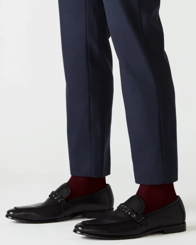 Chaplin en cuir noir Chaplin en cuir noir