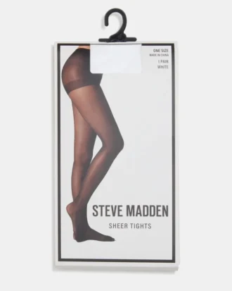 Collants transparents Blair Blanc