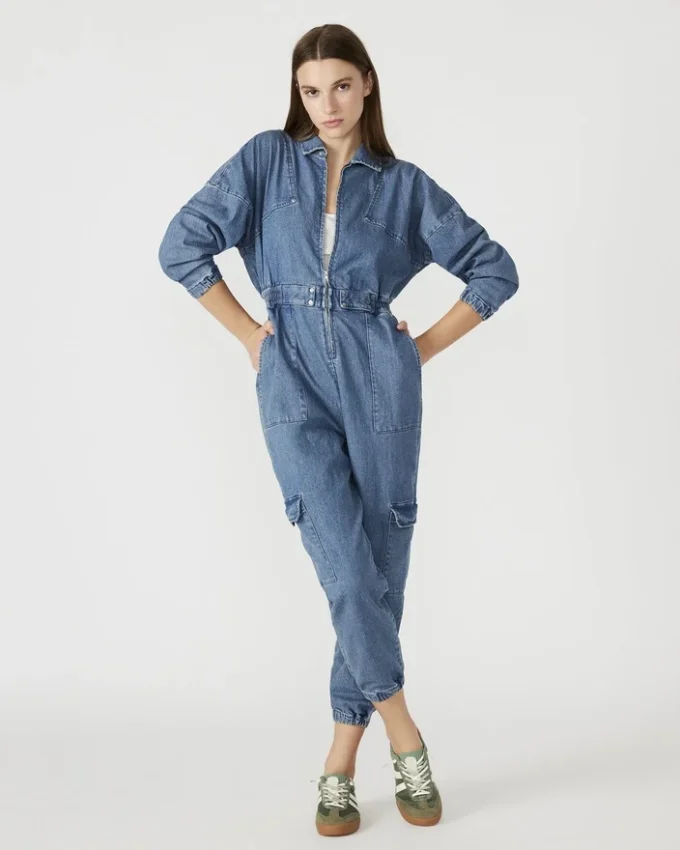 Combinaison en denim Trista Combinaison en denim Trista