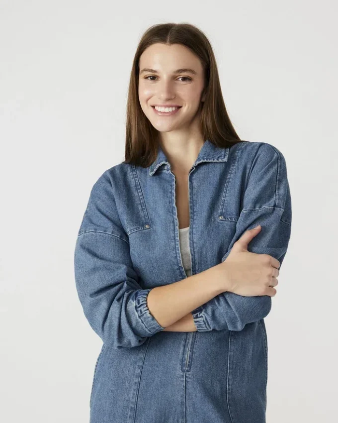 Combinaison en denim Trista Combinaison en denim Trista