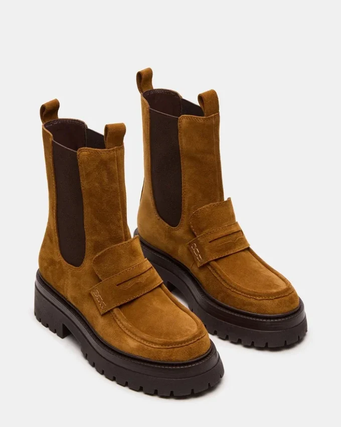 Conway en daim cognac Conway en daim cognac