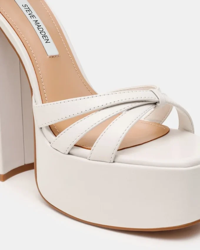 Cuir blanc rétro Cuir blanc rétro