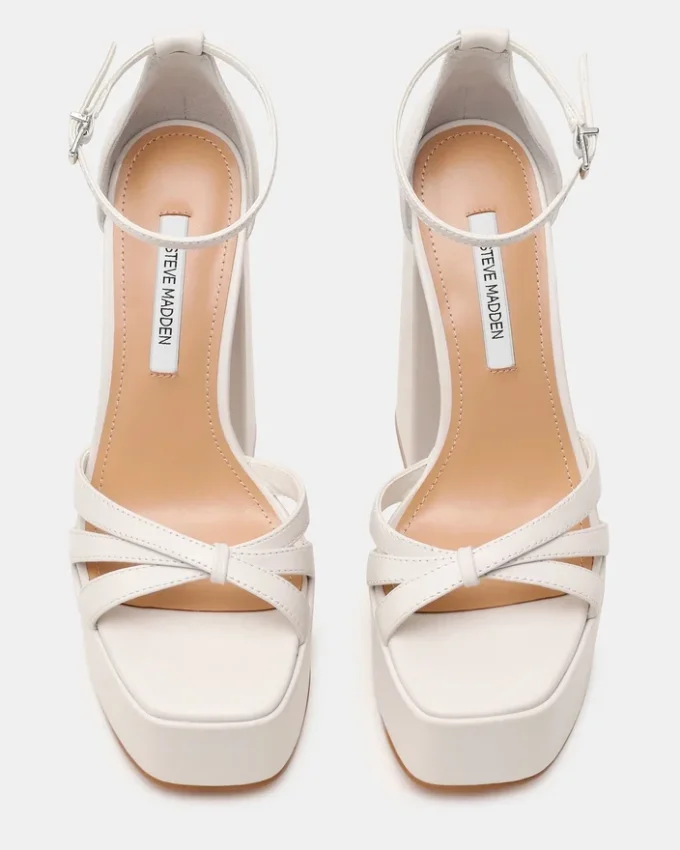 Cuir blanc rétro Cuir blanc rétro