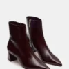 Cuir bordeaux Ashli