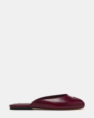 Cuir bordeaux Bloss