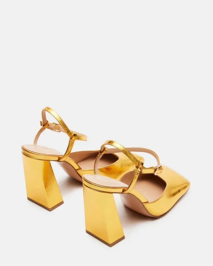 Cuir doré mosaïque