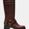 Cuir marron Astor