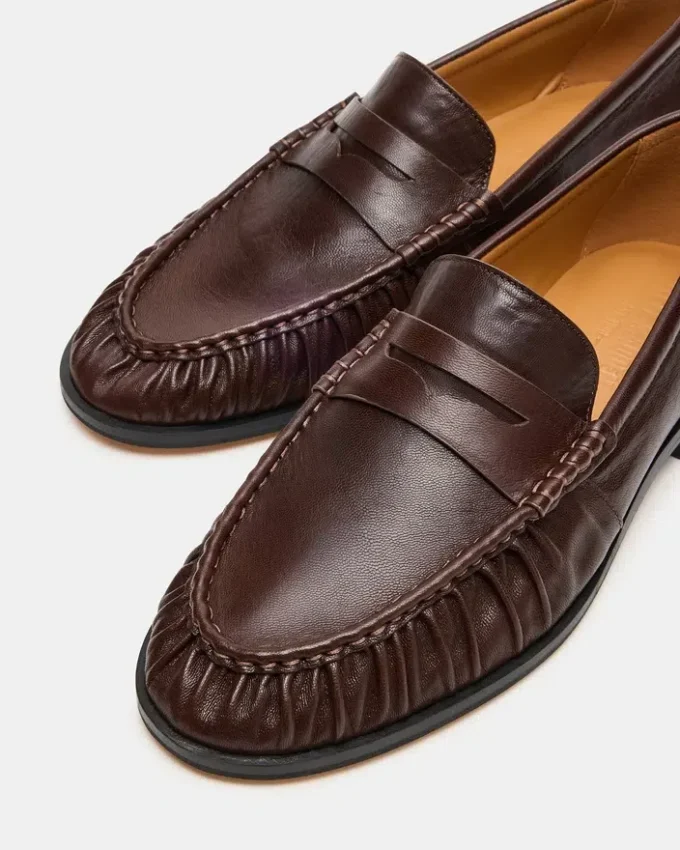 Cuir marron Quincey