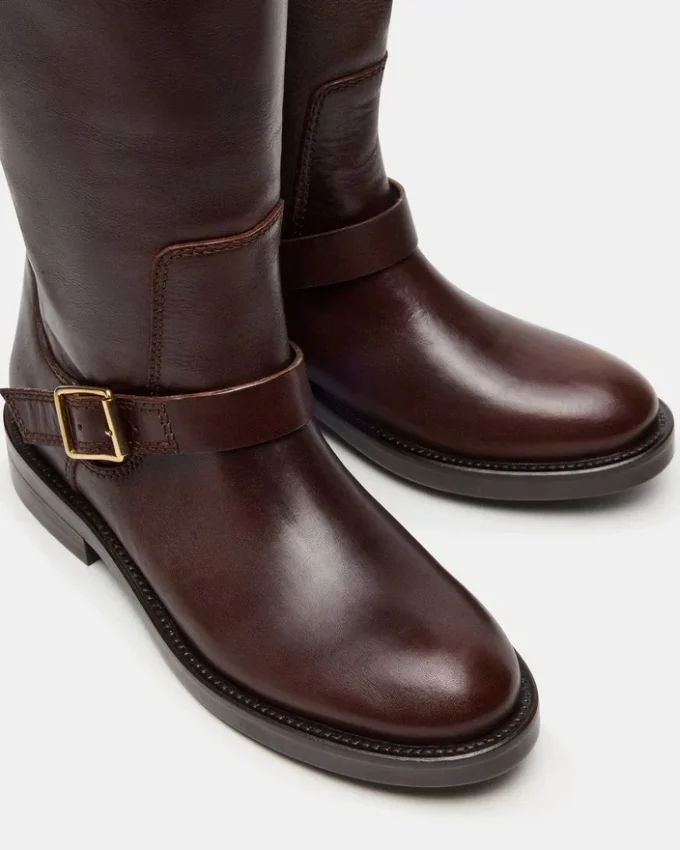 Cuir marron Sady