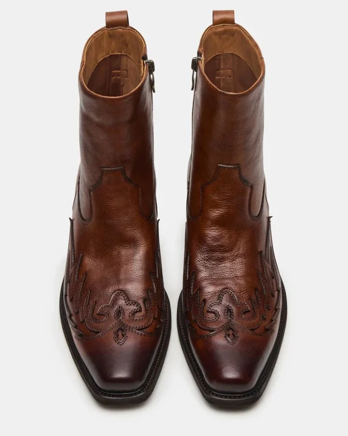 Cuir marron Santana