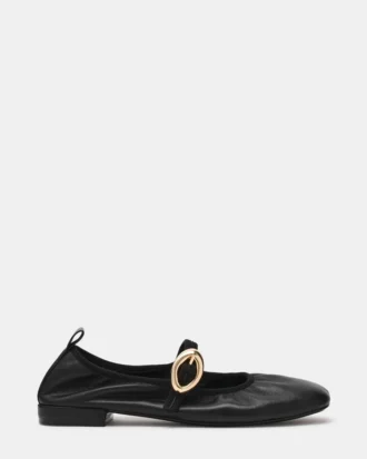 Cuir noir Daffia