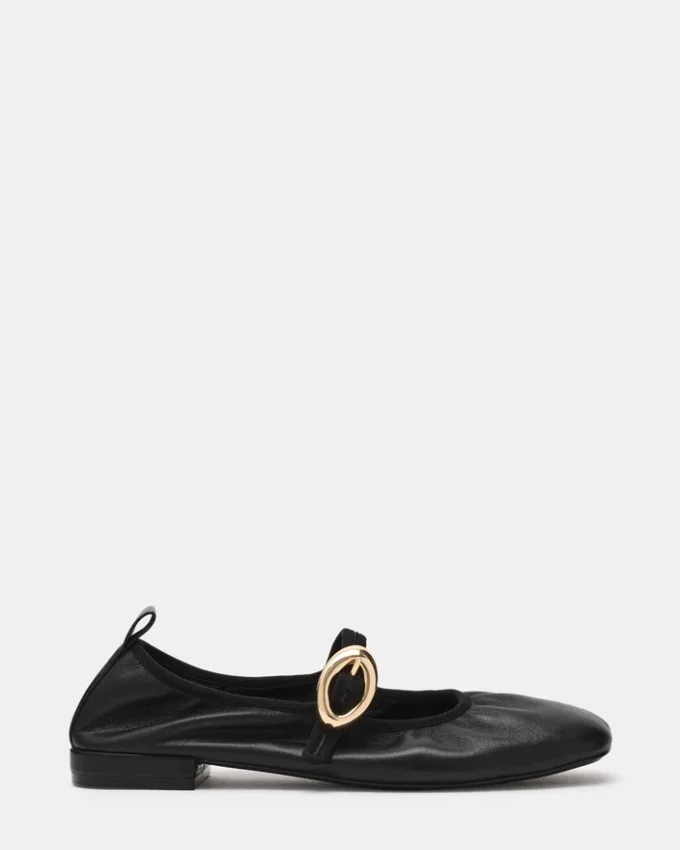 Cuir noir Daffia