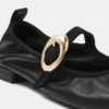 Cuir noir Daffia