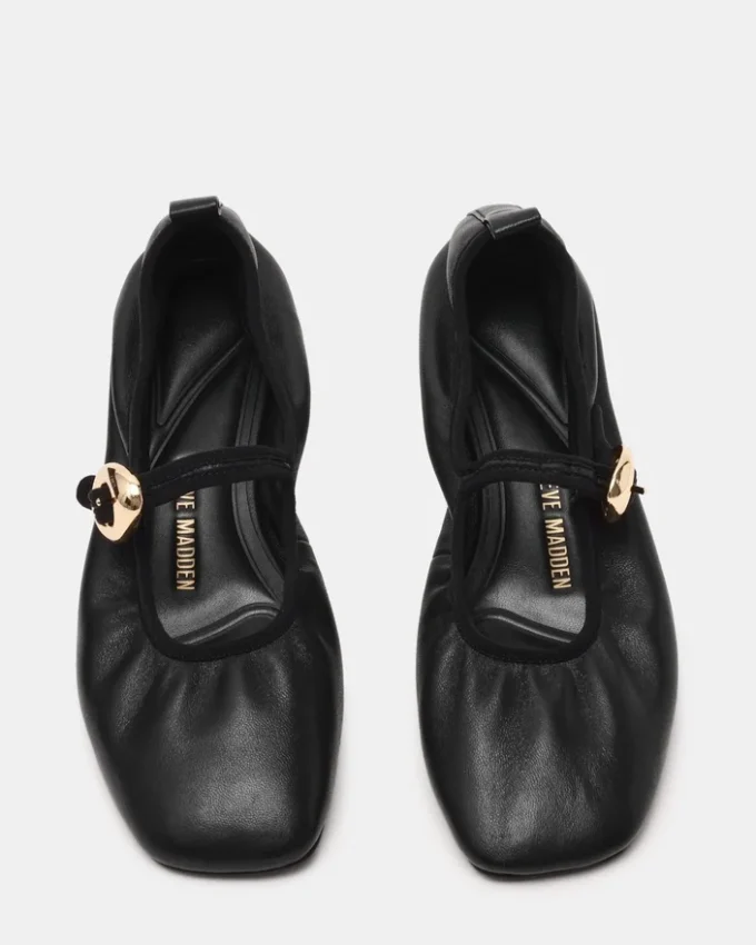 Cuir noir Daffia