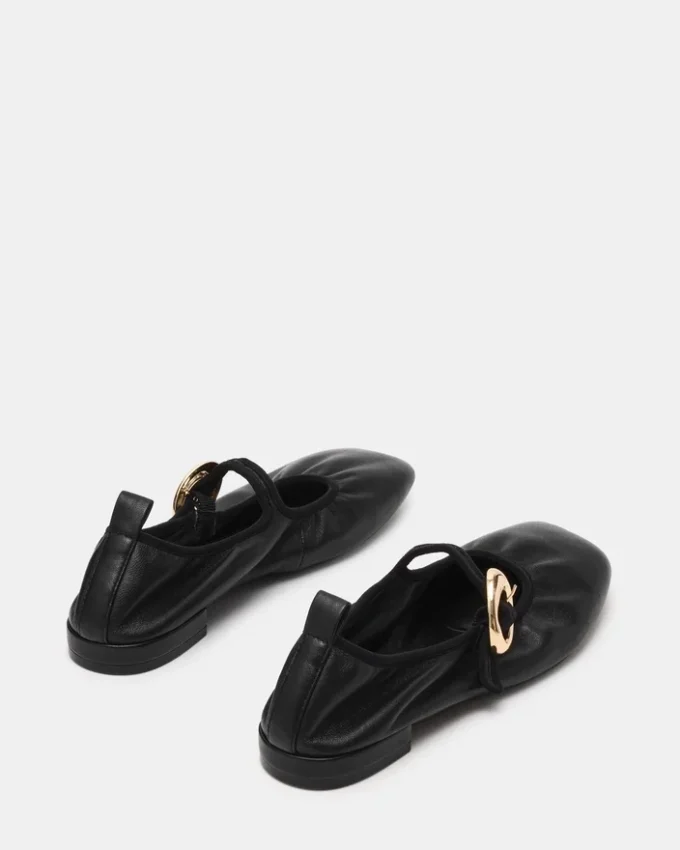 Cuir noir Daffia