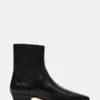 Cuir noir Dusty