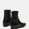 Cuir noir Dusty