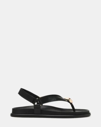 Cuir noir Elvia