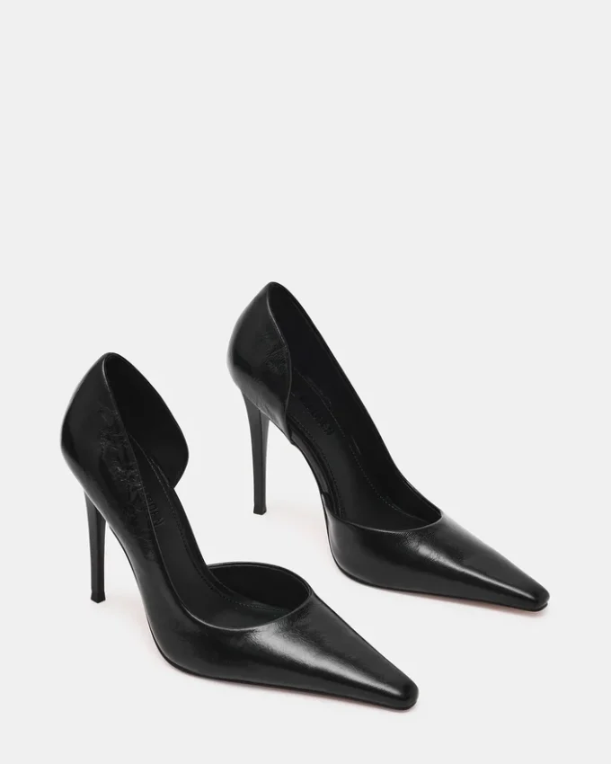 Cuir noir élégant