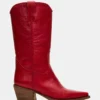 Cuir rouge Albany