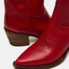 Cuir rouge Albany