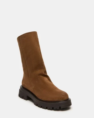 Cuir suédé Lami Dark Taupe