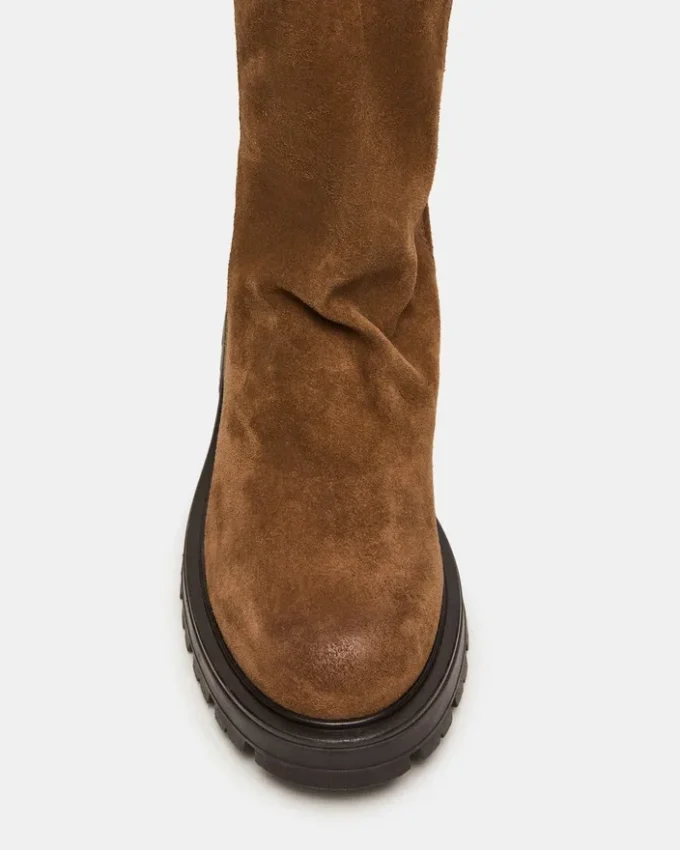 Cuir suédé Lami Dark Taupe