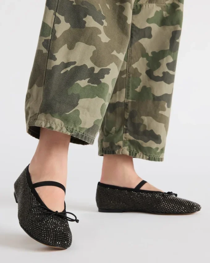 Delara Noir Multi Strass