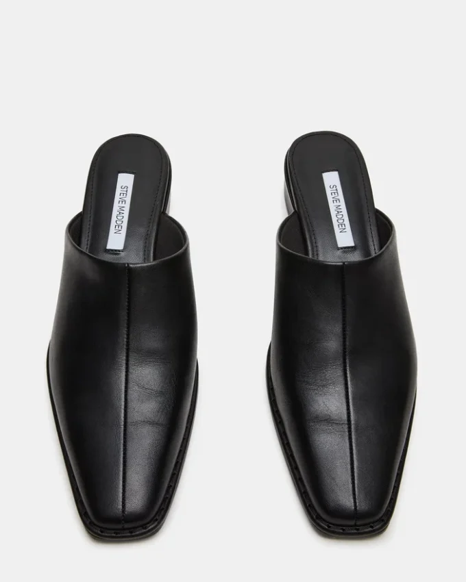 Dessa en cuir noir Dessa en cuir noir