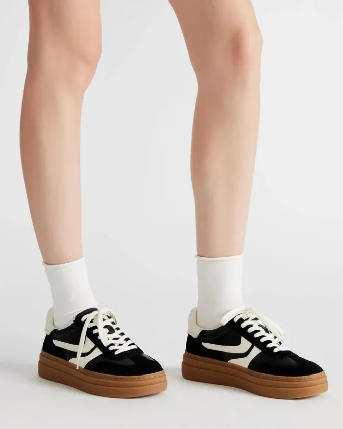 Dodge en daim marron et fausse fourrure