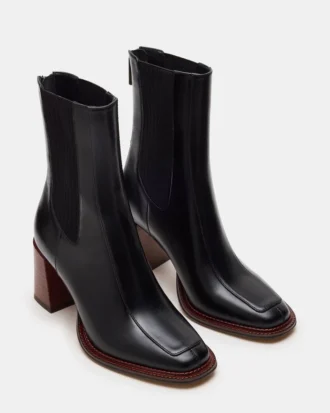 Downtown en cuir noir