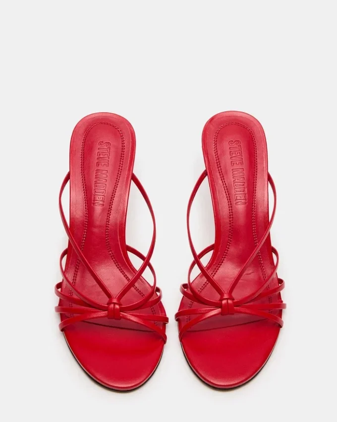 Edna en cuir rouge Edna en cuir rouge