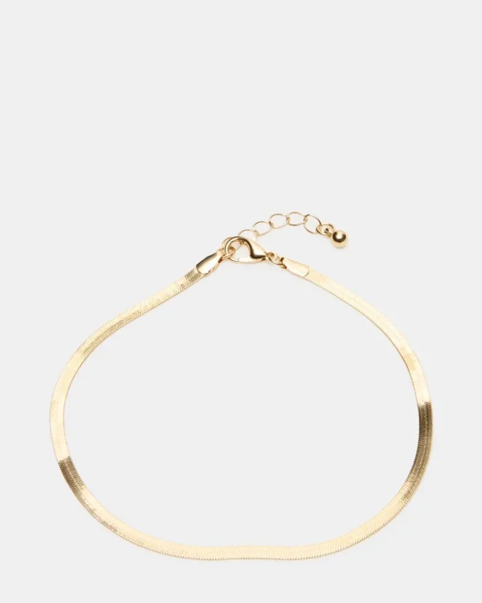 Ensemble de 3 bracelets de cheville à chaîne